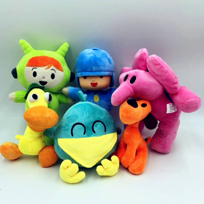 New Pocoyo plush toy - Pato Duck, Loula Dog, Pocoyo Doll, Ellie Elephant plush - Birthday gift, children's gift, holiday gift