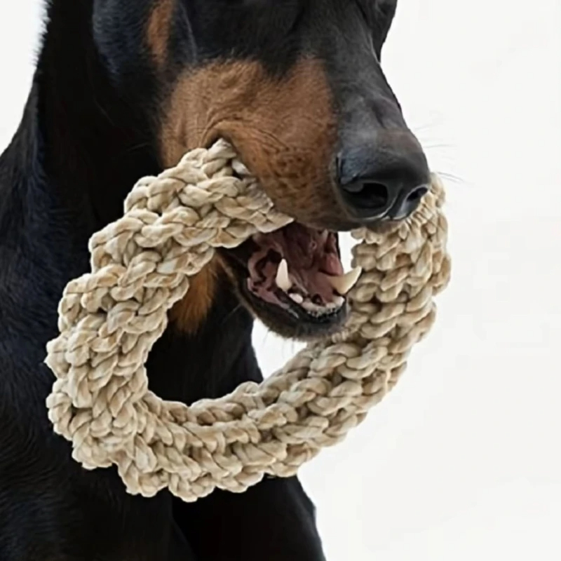 Pet Dog Rope Toys Durable Chew Bite Resistant Game Pet Toys for Medium Large Dogs Golden Retriever Pitbull Labrador Supplies