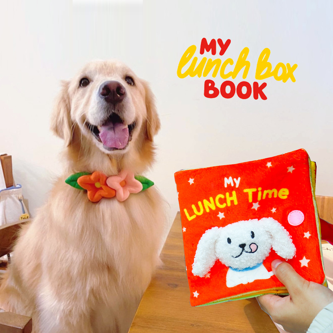 New Book-Shaped Dog Sniffing Toy , Interactive Leakage Feeder Puzzle Toy for Mental Stimulation, Pet Enrichment Hide&Seek Treats