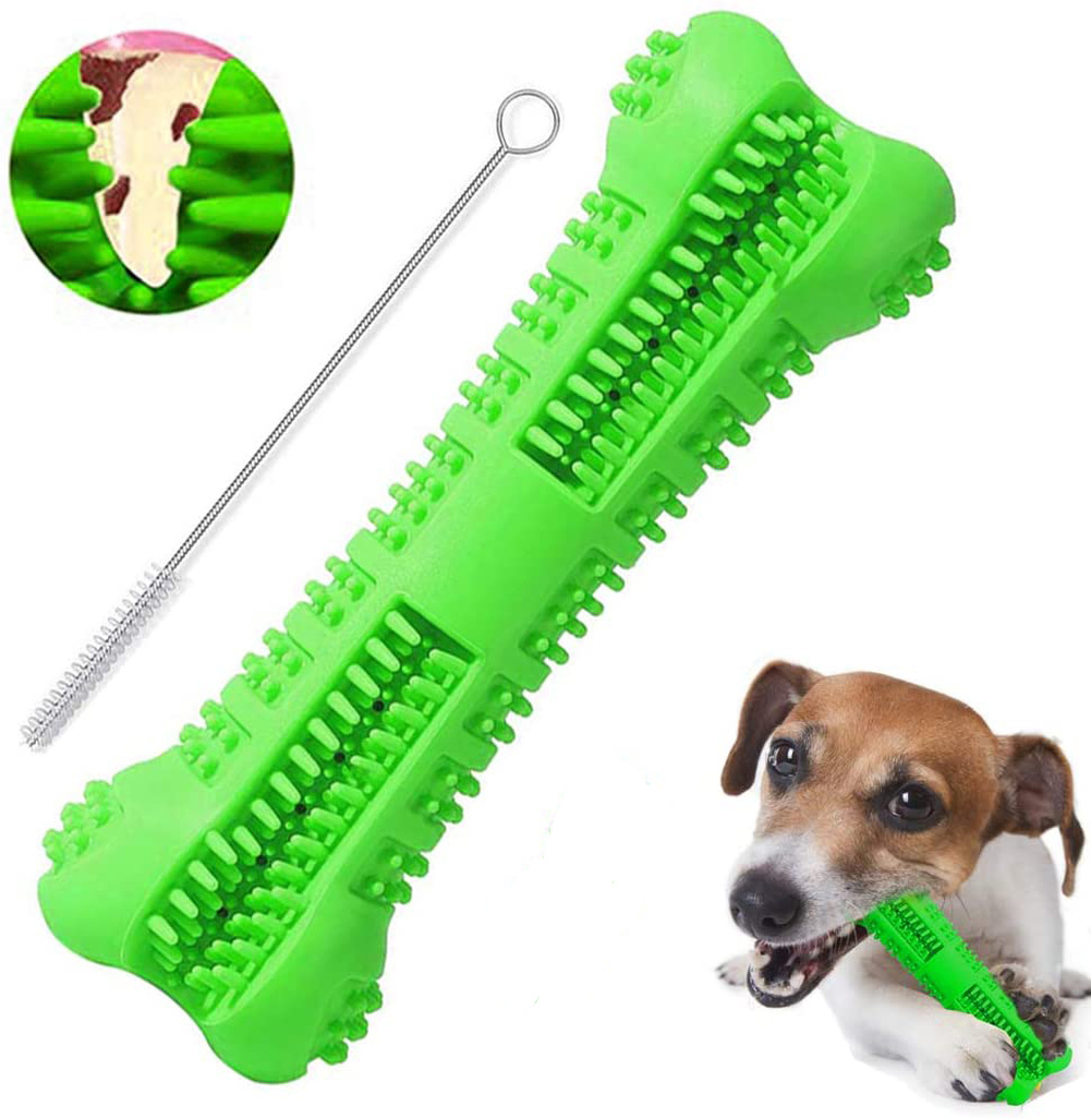 Pet Bone Shape Chew Toys for Dogs, Pet Molar, Tooth Cleaning, Brushing Stick, Toothbrush, Doggy, Puppy,Dental Care,Pets Supplies