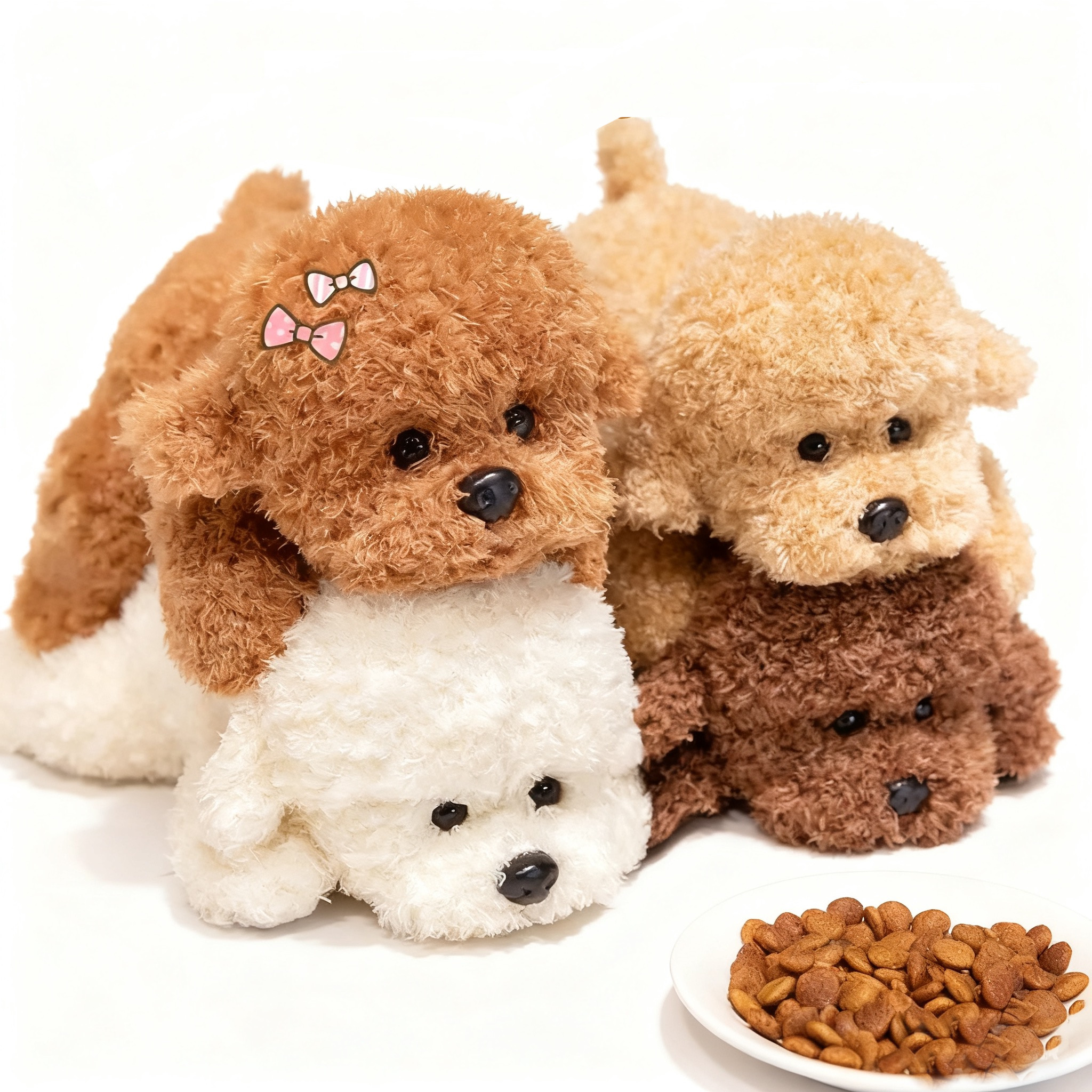 33cm Teddy Dog Plush Toys Puppy Party Favors Stuffed Animals Doll for Kids Graduation Baby Shower Birthday Gifts Home Decor