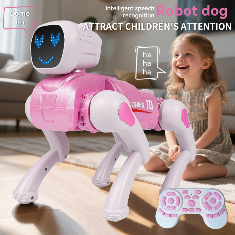 New X1 RC AI Smart Remote Control Robot Dog Toy, programmable with voice commands, with singing and dancing features, the best g