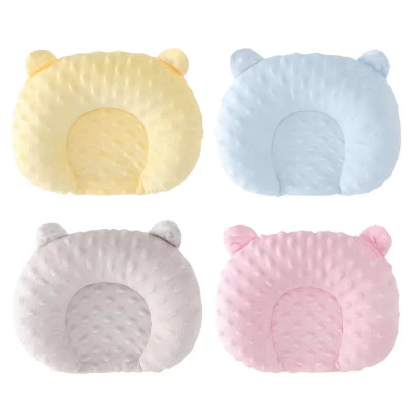 Winter Cozy U-Shaped Cartoon Design Sleep Pad for Small Dogs-Deep Sleep ,Polyester Fleece,Elliptical Shape,Ideal for Toy Breed