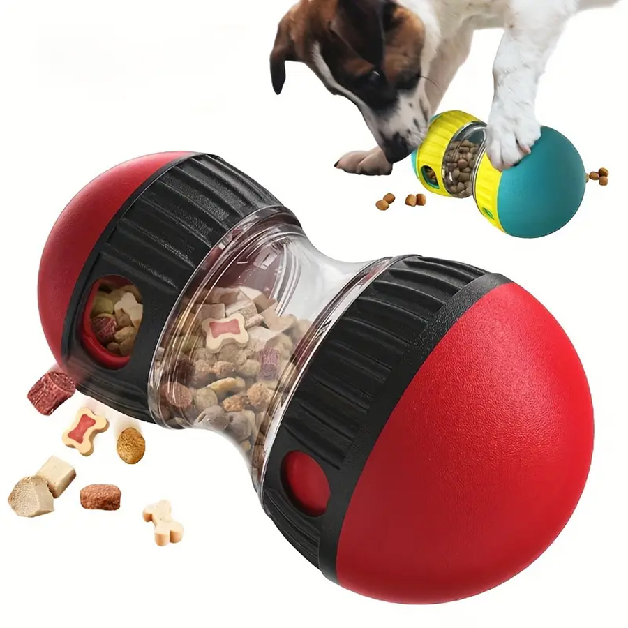 Dog Rolling Leakage Ball Slow Food Training Slow Food Dog Toys Leakage Pet Toys, Dog Snack Dispenser, Slow Feeding Machine
