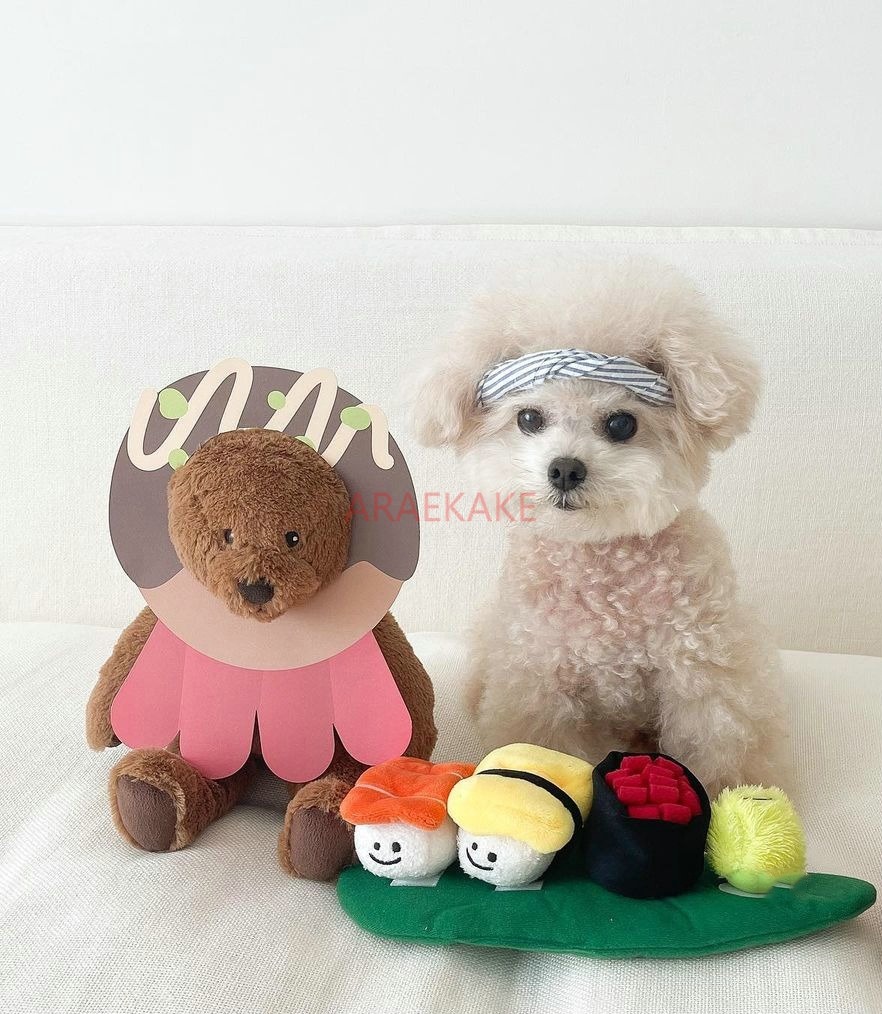 1PCS Dog toys hide food, make noise, sushi, octopus, burn small dogs, relieve boredom, self pleasure, pet supplies