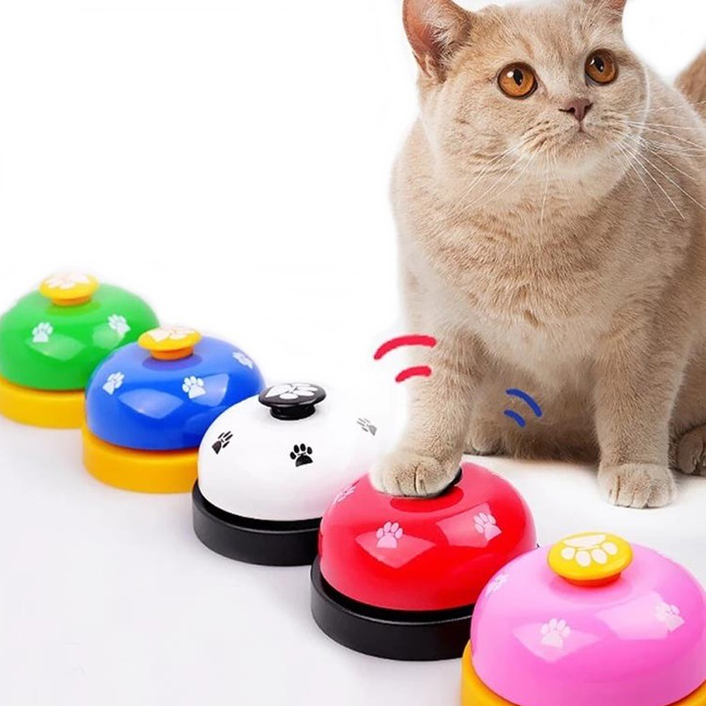 Pet Toys Bell for Dog Training Interactive Toy Called Dinner Clapping Bell Hand Pressing Service Bell Table Game Toy Accessories