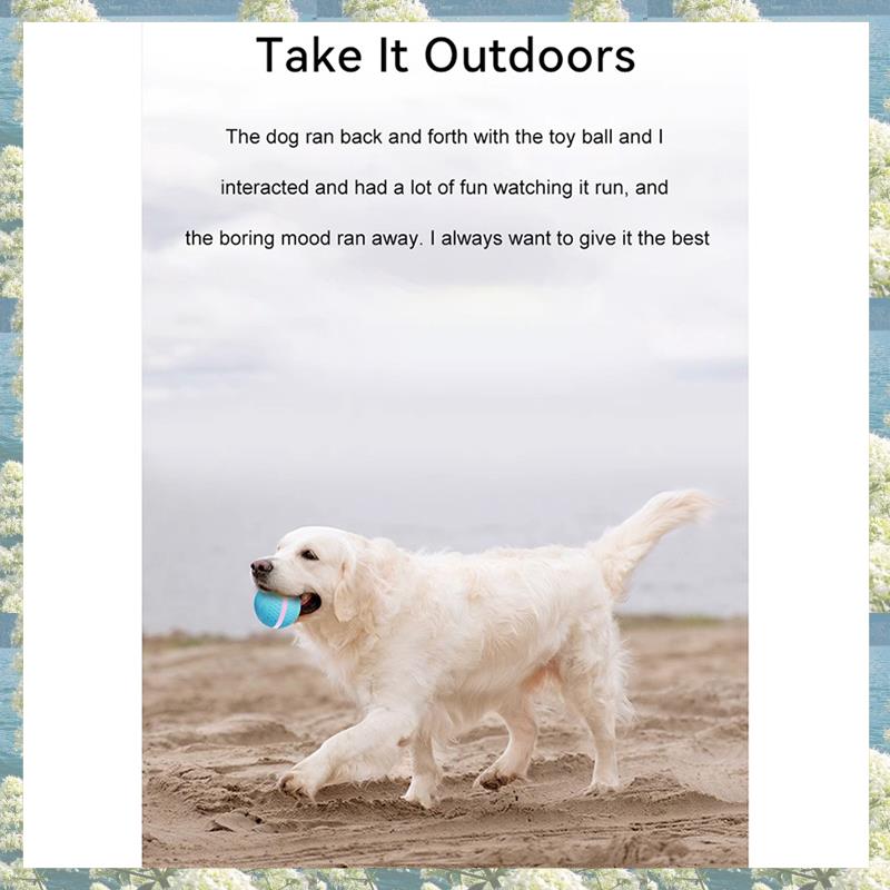 Best Of 2025-Smart Interactive Dog Toys Balls Smart Electric Ball Toy Active Rolling Ball For Puppy Small Medium Dogs