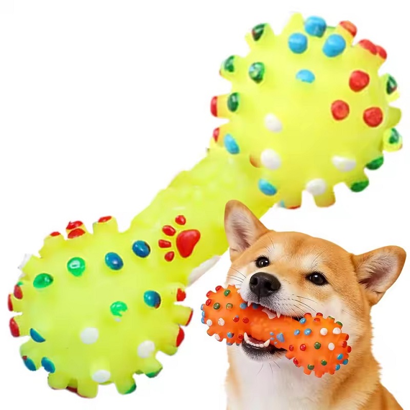 1PCS Dog Chew Toy Natural Rubber Safe Friendly Flexible Bite Resistant Teeth Cleaning Durable Pet Toy for Puppy Small Large Dogs