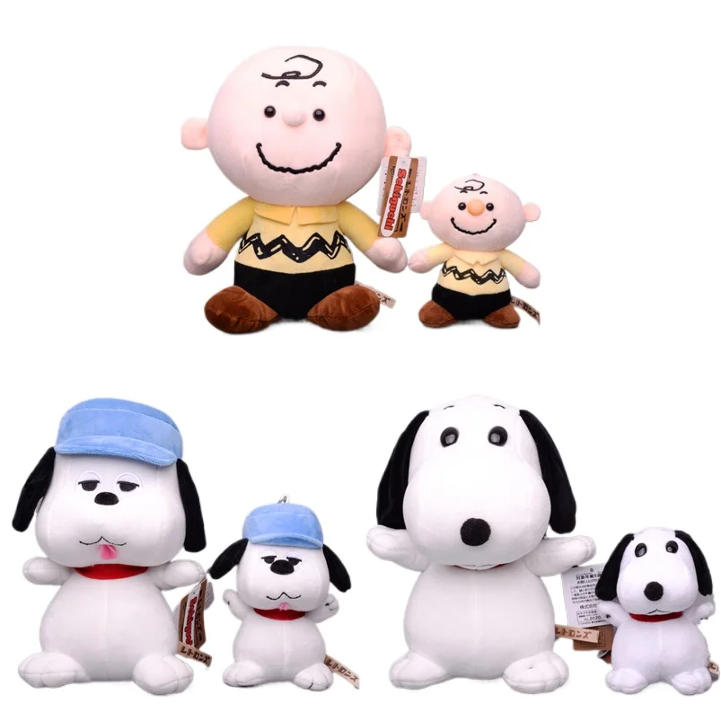 HOT high quality Cartoon Peanuts Snoopyy Charlie Sally Woods Plush soft toys dog animal dolls best Christmas gift !!!