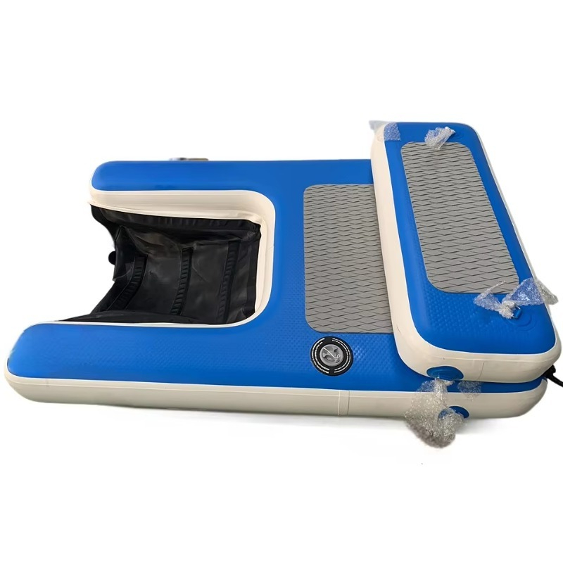 Premium Quality Inflatable Dog Ramp for Pool and Dock Inflatable Dog Stairs for Boat Suitable for Pet Toys